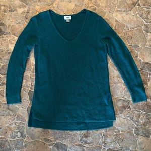 🇺🇸Old Navy Long Sleeve V-neck Tunic Sweater